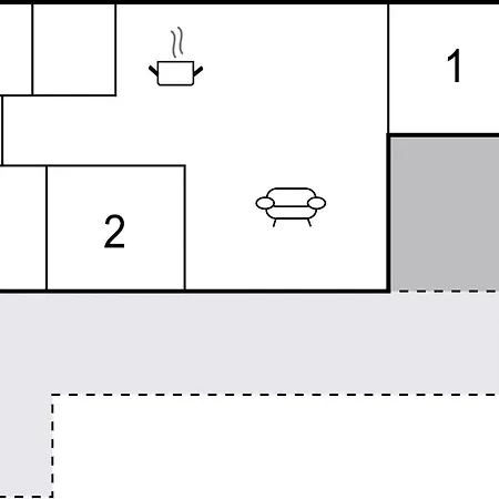 Prázdninový dům Beautiful In With Sauna Haderslev