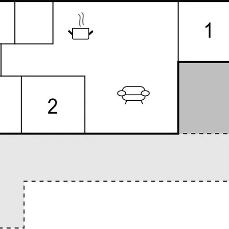 Nyaraló Beautiful In With Sauna Haderslev